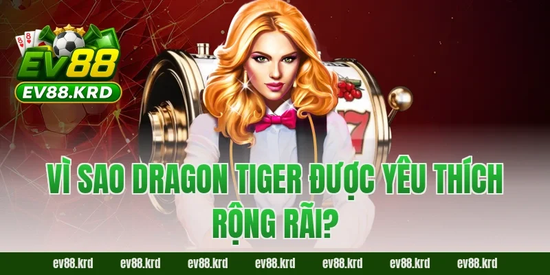 Dragon Tiger – Game bài tốc độ, kịch tính bậc nhất châu Á 5 Vì sao Dragon Tiger được yêu thích rộng rãi?